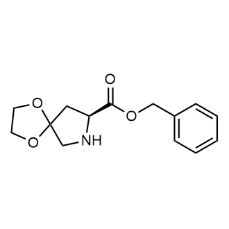Phenylmethyl (8S)-1,4-dioxa-7-azaspiro[4.4]nonane-8-carboxylate|CS-0908682