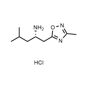 (S)-4-Methyl-1-(3-methyl-1,2,4-oxadiazol-5-yl)pentan-2-amine hydrochloride|CS-0908718