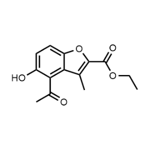 Ethyl 4-acetyl-5-hydroxy-3-methylbenzofuran-2-carboxylate|CS-0908729