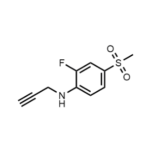 2-Fluoro-4-(methylsulfonyl)-N-(prop-2-yn-1-yl)aniline|CS-0908802