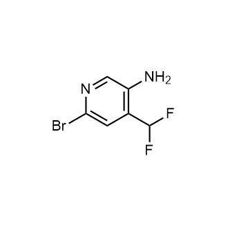 6-Bromo-4-(difluoromethyl)pyridin-3-amine|CS-0909496