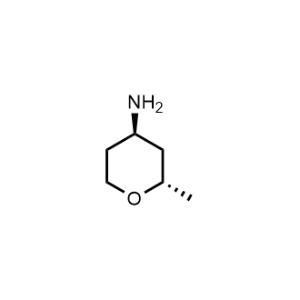 (2S,4R)-2-Methyltetrahydro-2H-pyran-4-amine|CS-0909615