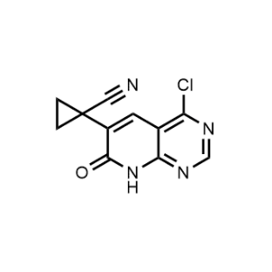 1-(4-Chloro-7-oxo-7,8-dihydropyrido[2,3-d]pyrimidin-6-yl)cyclopropanecarbonitrile|CS-0909727