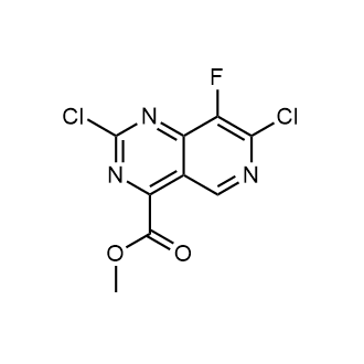Methyl 2,7-dichloro-8-fluoropyrido[4,3-d]pyrimidine-4-carboxylate|CS-0909758