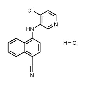 4-[(4-Chloro-3-pyridinyl)amino]-1-naphthalenecarbonitrile hydrochloride|CS-0909824