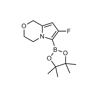 7-Fluoro-6-(4,4,5,5-tetramethyl-1,3,2-dioxaborolan-2-yl)-3,4-dihydro-1H-pyrrolo[2,1-c][1,4]oxazine|CS-0909851