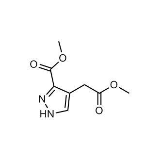 Methyl 4-(2-methoxy-2-oxoethyl)-1H-pyrazole-3-carboxylate|CS-0909868
