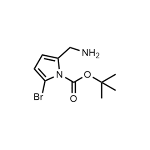 tert-Butyl 2-(aminomethyl)-5-bromo-1H-pyrrole-1-carboxylate|CS-0909942
