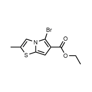 Ethyl 5-bromo-2-methylpyrrolo[2,1-b]thiazole-6-carboxylate|CS-0910082
