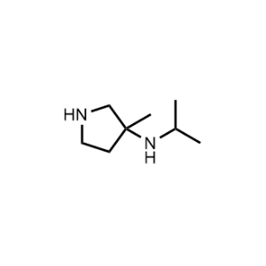 3-Methyl-N-(1-methylethyl)-3-pyrrolidinamine|CS-0910090