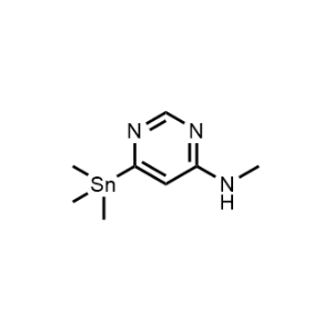 N-Methyl-6-(trimethylstannyl)pyrimidin-4-amine|CS-0910094