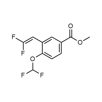 Methyl 4-(difluoromethoxy)-3-(2,2-difluorovinyl)benzoate|CS-0910574