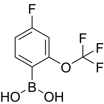 (4-Fluoro-2-(trifluoromethoxy)phenyl)boronic acid|CS-0911011