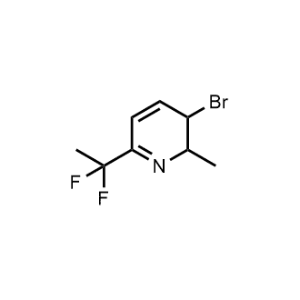 3-Bromo-6-(1,1-difluoroethyl)-2-methyl-2,3-dihydropyridine|CS-0911052