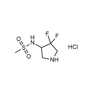 N-(4,4-Difluoropyrrolidin-3-yl)methanesulfonamide hydrochloride|CS-0911138