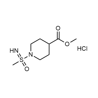 Methyl 1-(S-methylsulfonimidoyl)piperidine-4-carboxylate hydrochloride|CS-0911186