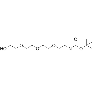 tert-Butyl (2-(2-(2-(2-hydroxyethoxy)ethoxy)ethoxy)ethyl)(methyl)carbamate|CS-0911295