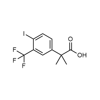 4-Iodo-α,α-dimethyl-3-(trifluoromethyl)benzeneacetic acid|CS-0911771