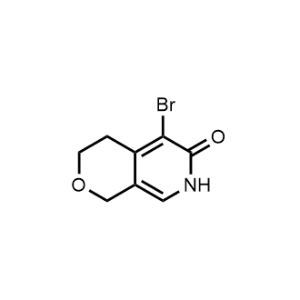 5-Bromo-1,3,4,7-tetrahydro-6H-pyrano[3,4-c]pyridin-6-one|CS-0911820
