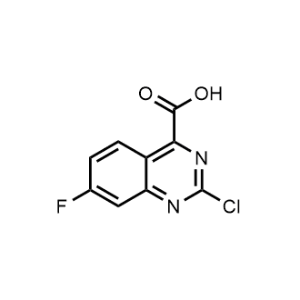 2-Chloro-7-fluoro-4-quinazolinecarboxylic acid|CS-0912013