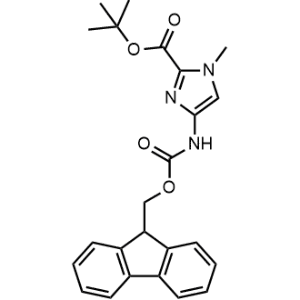 tert-Butyl 4-((((9H-fluoren-9-yl)methoxy)carbonyl)amino)-1-methyl-1H-imidazole-2-carboxylate|CS-0912032