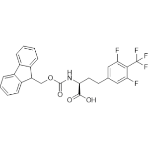 (S)-2-((((9H-Fluoren-9-yl)methoxy)carbonyl)amino)-4-(3,5-difluoro-4-(trifluoromethyl)phenyl)butanoic acid|CS-0912125