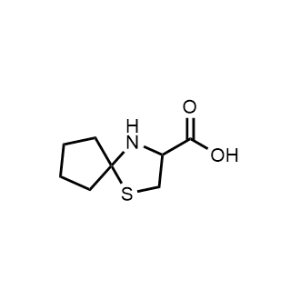 1-Thia-4-azaspiro[4.4]nonane-3-carboxylic acid|CS-0912242