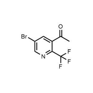 1-(5-Bromo-2-(trifluoromethyl)pyridin-3-yl)ethan-1-one|CS-0912372
