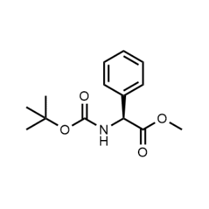 Methyl (S)-2-((tert-butoxycarbonyl)amino)-2-phenylacetate|CS-0912700