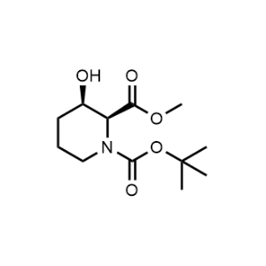 rel-1-(1,1-Dimethylethyl) 2-methyl (2R,3S)-3-hydroxy-1,2-piperidinedicarboxylate|CS-0913274