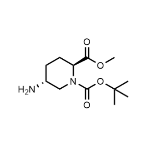 rel-1-(Tert-butyl) 2-methyl (2S,5R)-5-aminopiperidine-1,2-dicarboxylate|CS-0913566