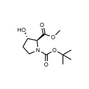 rel-1-(Tert-butyl) 2-methyl (2S,3S)-3-hydroxypyrrolidine-1,2-dicarboxylate|CS-0913740