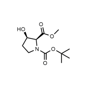 rel-1-(Tert-butyl) 2-methyl (2S,3R)-3-hydroxypyrrolidine-1,2-dicarboxylate|CS-0913741