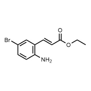 Ethyl (2E)-3-(2-amino-5-bromophenyl)-2-propenoate|CS-0913798
