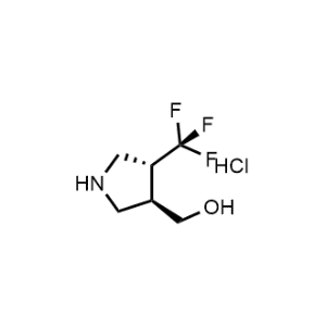 rel-((3R,4R)-4-(Trifluoromethyl)pyrrolidin-3-yl)methanol hydrochloride|CS-0913807