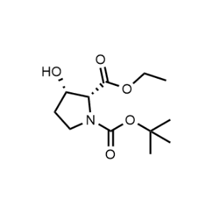 rel-1-(1,1-Dimethylethyl) 2-ethyl (2R,3S)-3-hydroxy-1,2-pyrrolidinedicarboxylate|CS-0913901