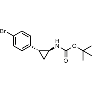 rel-1,1-Dimethylethyl N-[(1R,2S)-2-(4-bromophenyl)cyclopropyl]carbamate|CS-0913925