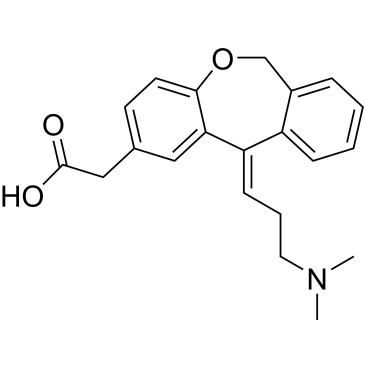 (E)-2-(11-(3-(dimethylamino)propylidene)-6,11-dihydrodibenzo[b,e]oxepin-2-yl)acetic acid|CS-0913963