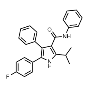5-(4-fluorophenyl)-2-isopropyl-N,4-diphenyl-1H-pyrrole-3- carboxamide|CS-0914022