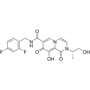 (S)-N-(2,4-difluorobenzyl)-9-hydroxy-2-(1-hydroxypropan-2-yl)-1,8-dioxo-1,8-dihydro-2H-pyrido[1,2-a]pyrazine-7-carboxamide|CS-0914201