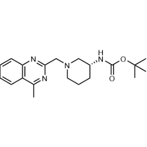 tert-butyl (R)-(1-((4-methylquinazolin-2-yl)methyl)piperidin-3-yl)carbamate|CS-0914214
