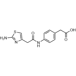 2-(4-(2-(2-aminothiazol-4-yl)acetamido)phenyl)acetic acid|CS-0914247