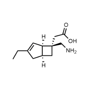 2-((1R,5S,6R)-6-(aminomethyl)-3-ethylbicyclo[3.2.0]hept-3-en-6-yl)acetic acid|CS-0914250