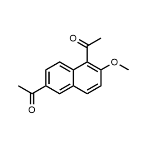 1,1'-(2-methoxynaphthalene-1,6-diyl)bis(ethan-1-one)|CS-0914273