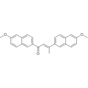 (E)-1,3-bis(6-methoxynaphthalen-2-yl)but-2-en-1-one|CS-0914274
