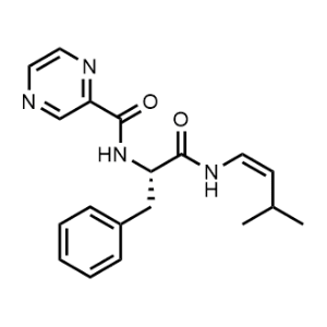 (S,Z)-N-(1-((3-methylbut-1-en-1-yl)amino)-1-oxo-3-phenylpropan-2-yl)pyrazine-2-carboxamide|CS-0914362