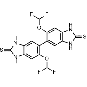 6,6'-bis(difluoromethoxy)-3H,3'H-[5,5'-bibenzo[d]imidazole]-2,2'- dithiol|CS-0914367