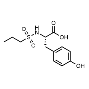 (S)-3-(4-hydroxyphenyl)-2-(propylsulfonamido)propanoic acid|CS-0914456