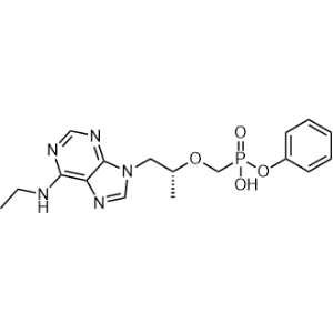 phenyl hydrogen ((((R)-1-(6-(ethylamino)-9H-purin-9-yl)propan-2-yl)oxy)methyl)phosphonate|CS-0914464