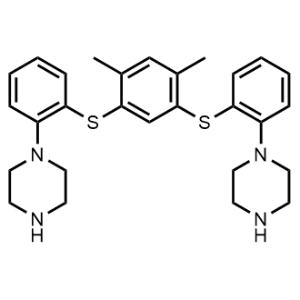 1,1'-(((4,6-dimethyl-1,3-phenylene)bis(sulfanediyl))bis(2,1-phenylene))dipiperazine|CS-0914502